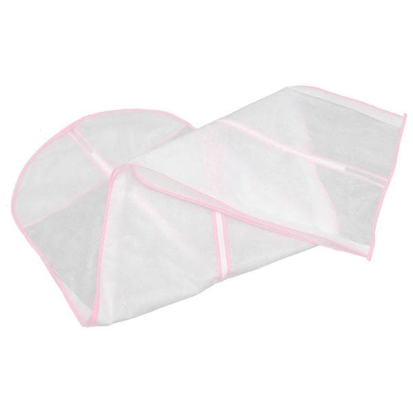 Rosa klänningsväska skyddsfodral för non-woven plaggförvaring
