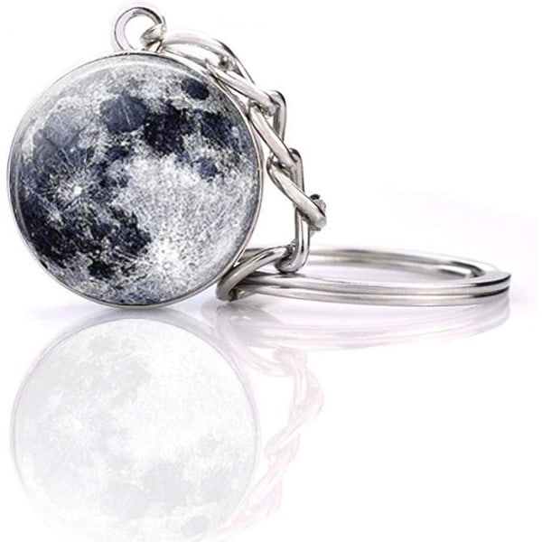 Solar System Planet Nøglering Tilbehør Pendant Glow In The Dark