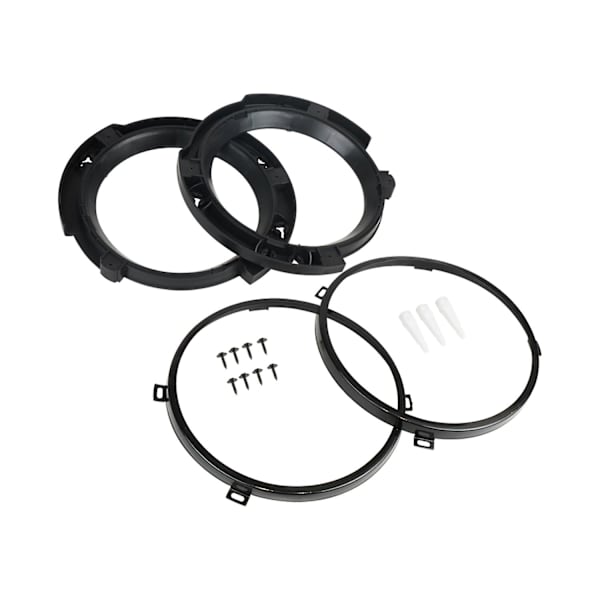 1 Par Forlygtebeslag Ring Sæt 7 Tommer Udskiftning til Jeep Wrangler JK 2007-2017