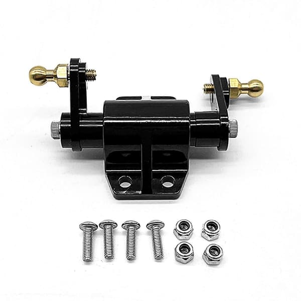 Metallstyreutveksling Lagerenhet Styrefeste Erstatning for Tamiya 1/14 Fjernkontroll Lastebil