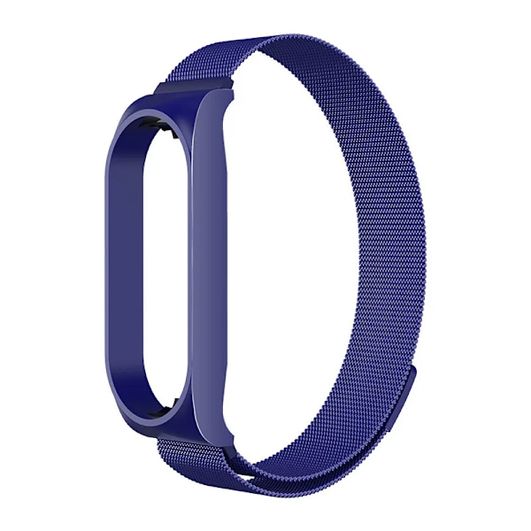 Milanese Loop-armband för Xiaomi Mi Band 7 6 5 4 3 Magnetiskt armband i rostfritt stål Metallarmband för Xiaomi Mi Band 4 3 Armband 9 blå 9 blue Mi band 4 3