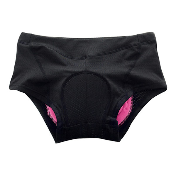 Sykkelundertøy for kvinner, 4D polstret sykkel-sykkelshorts Sykkel Sykkel Rideunderbukser MTB Mountain, 100 % nytt Black M