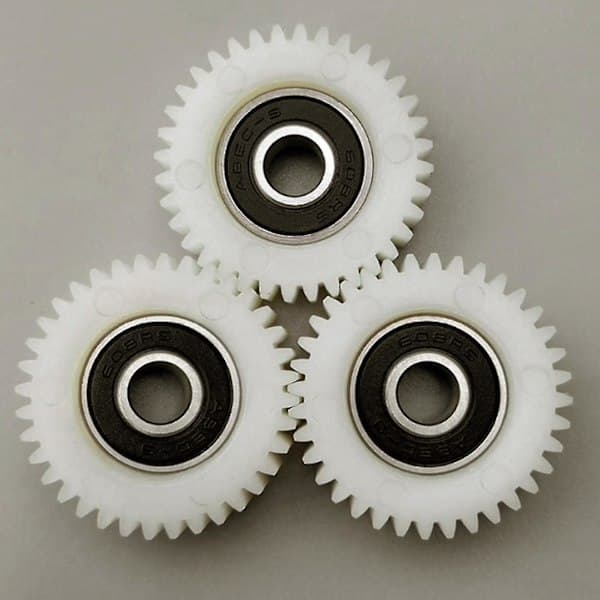 36t planetgear med kobling del solid sæt kit til Bafang motor Ebike nylon gear hvid