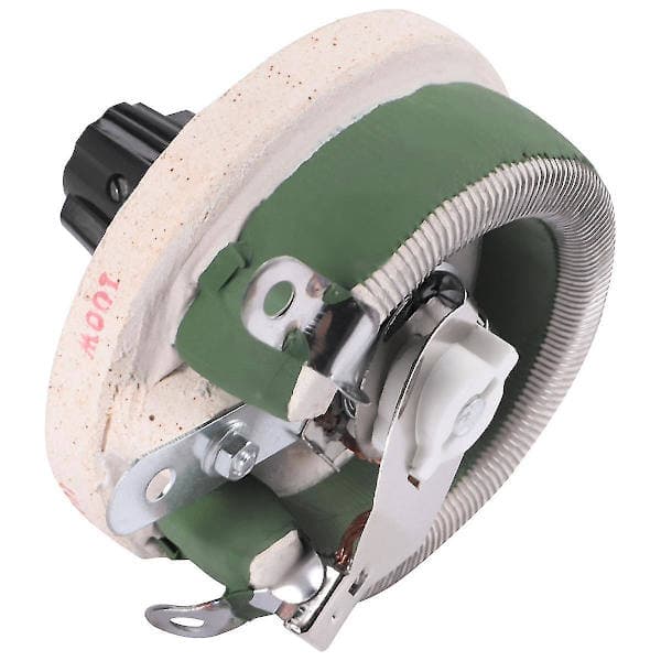 100 Ohm Ceramic Wirewound Potentiometer Resistor Rheostat - 100W Power