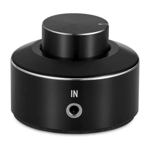 Mini aktiv lydstyrkeknap 3,5 mm lydjustering til pc-tablettelefoner kompatibel
