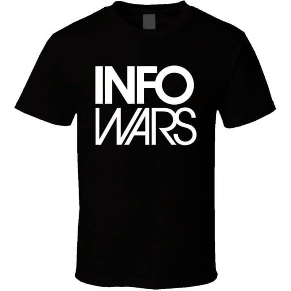 Info Wars Alex Jones T-shirt Father's Tee Vintage Gift Herr stil 540 L