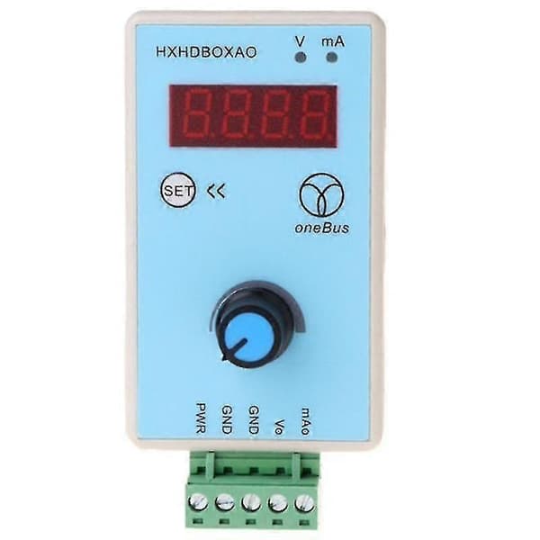 Håndholdt 0-10v/2-10v 0-20ma/4-20ma signalgenerator justerbar strømspænding analog simulator tegn