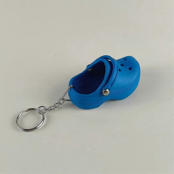 Mini Crocs -sandaaliketjun avaimenperä avaimenpidike uutuus avaimenperä lahja Orange