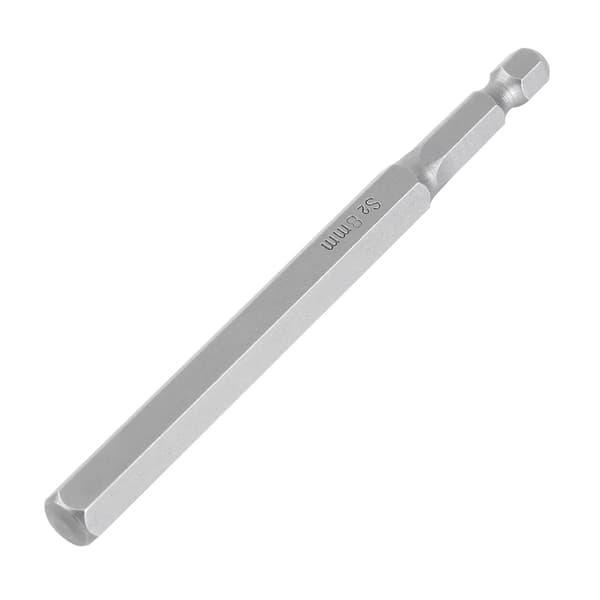 Magnetisk skrutrekkerbitssett sekskanthode, 100 mm lang
