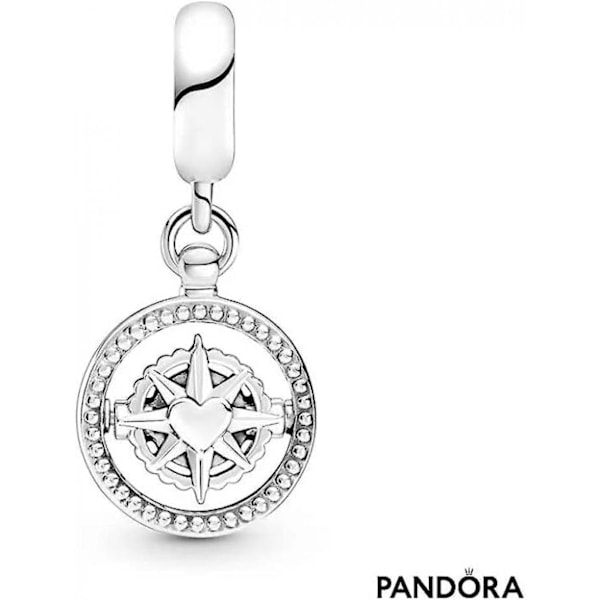 Spinning Compass Dangle Charm