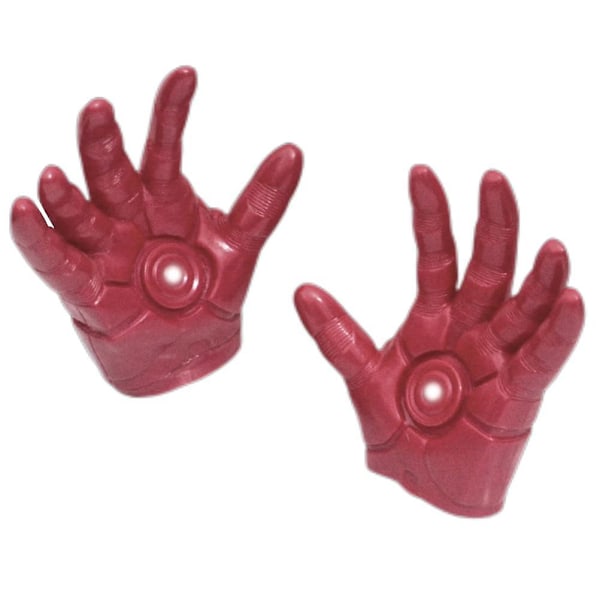 1 par Iron Man-rolleleghandsker til børns Avengers-filmfigur Cosplay-handsker Halloween Cosplay-festkostumehandsker rekvisitter gaver