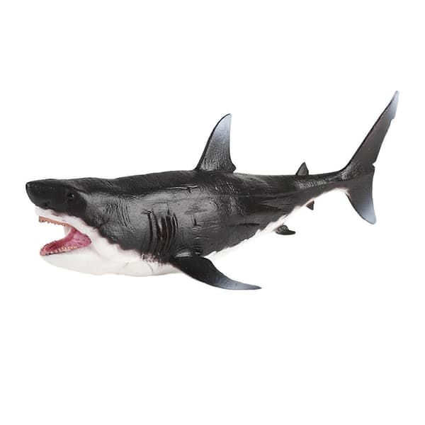 Megalodon Actionfigur Stor Hajfisk för Barn Pojkar Flickor