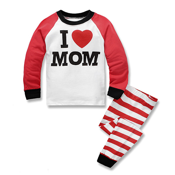 Fashion Iron Man Pyjamas för Pojkar Barn Tecknade Pyjamas Tvådelat Set 30 110cm