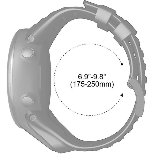 För Suunto Ambit 3 watch Ambit 1 2 2s Smart Watch Armband Ambit3pea 3sport 3run Ersättningsarmband red 3 Pea 3 Sport 3 Run