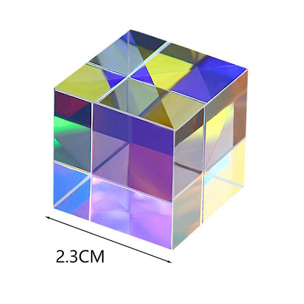 Optisk Glas Dispersion Prisme Uddannelsesmodel Uddannelsesglas Fysiske gaver 05