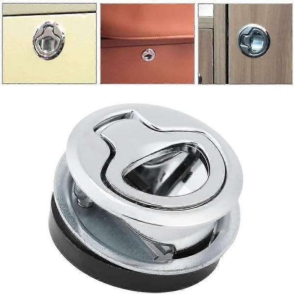 Marinebåt Rustfritt Stål Flush Pull Lukelås, Båtlukehåndtak - SNNGV