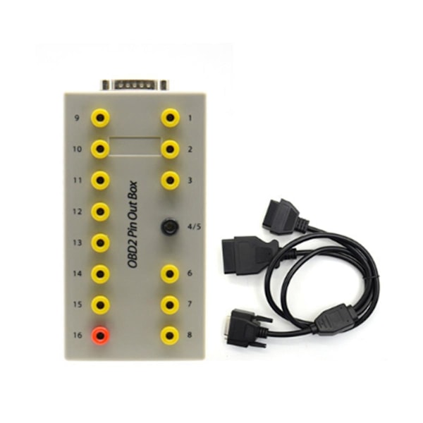 OBDII OBD2 Breakout Box Bil Break Out Box Bilprotokol Detektor Auto Kan Test Box Automotive Connec