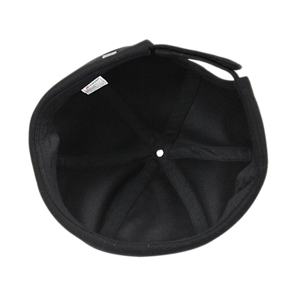 Retro Eaves Flange Landlord Hat Black