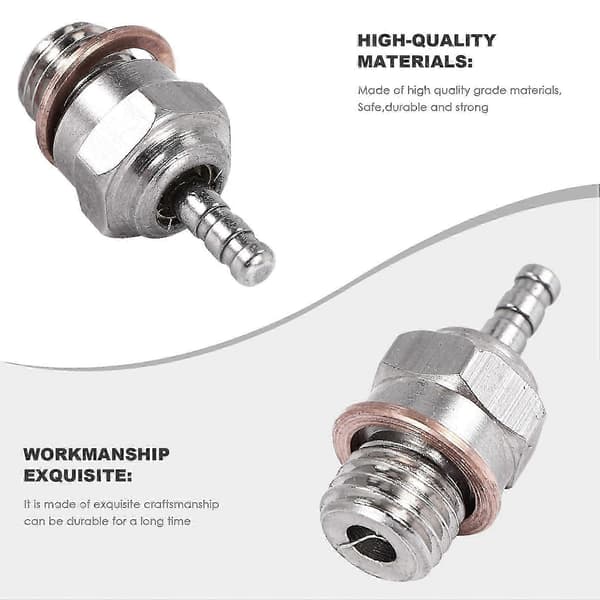 5 stk N3 glødeplugg Nitro lastebil varm gnist motor deler tilbehør erstatning OS RC modellbil 70117 Silver