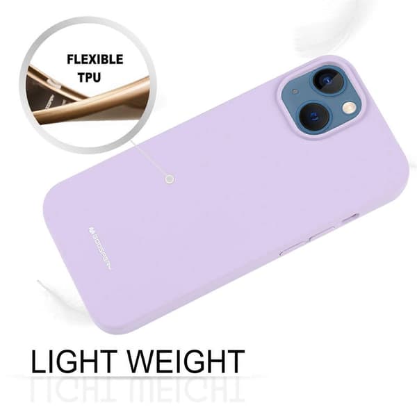 SILIKON Mjukt TPU-telefonfodral för iPhone 14 White