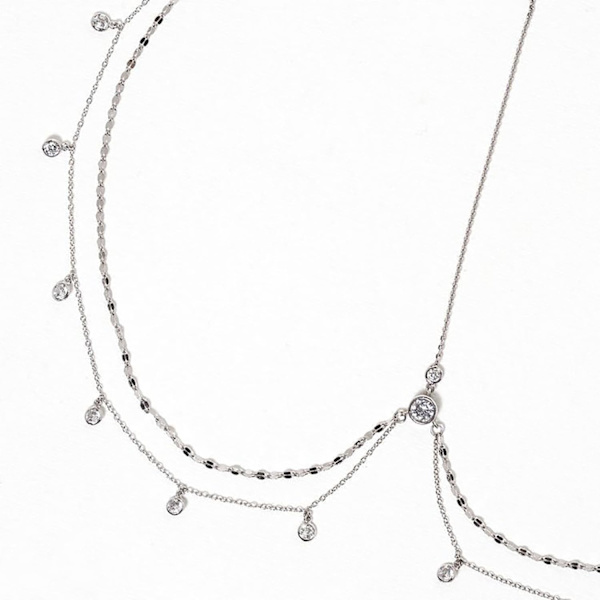 Rhinestone Huvudkedja Smycke Silver Brud Huvudbonad Bröllop Hårband Kedja Lager Festival Bal Hårtillbehör för Kvinnor Och Flickor