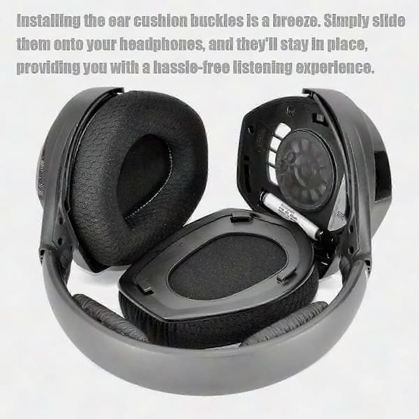 Sennheiser HDR RS 165/175/185/195 Øreputer - Erstatningsøreputer for hodetelefoner Black
