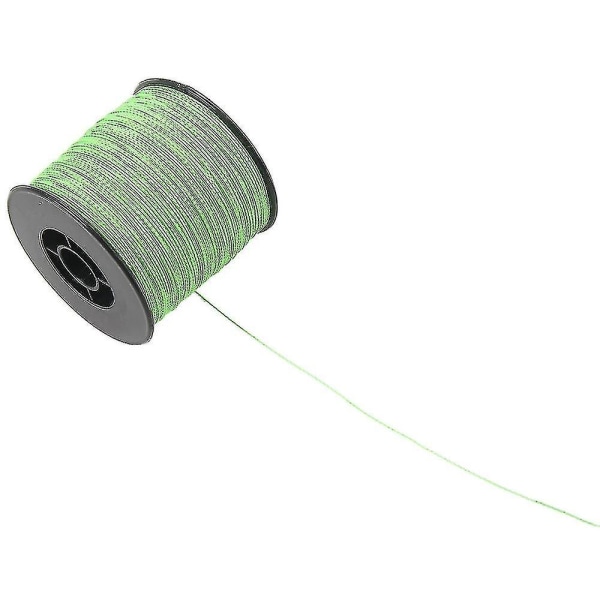 500m 100lb 0,5mm Super stærk flettet fiskeline Pe 4 tråde Farve: grøn
