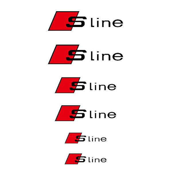 6 kpl / set Car Styling Jarrusatulan Suojus Cover A3 A4 A5 A6 Q3 Q5 Q7 Rs3 Rs4 Rs5 Rs6 Rs7 Sport For Sline Black