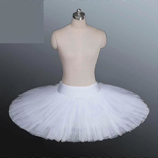 Professionel Platter Tutu Sort Hvid Rød Ballet Dansekostume Til Kvinder Tutu Ballet Voksen Ballet Dansenederdel Med Undertøj Red XXL