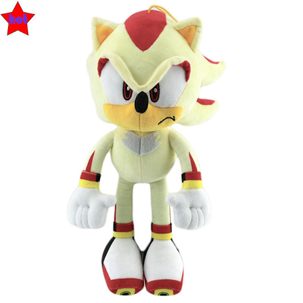 Super Sonic Plysch Tarsnak Igelkott Mus Docka Leksak Docka style24