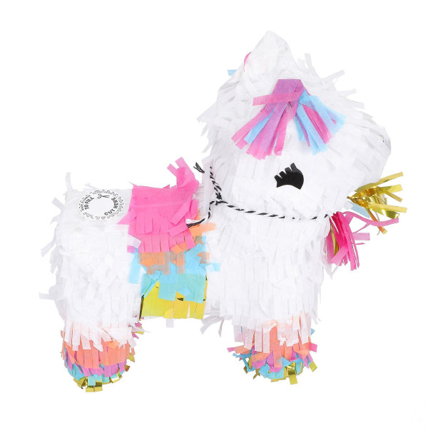Karkkia täynnä oleva leikkikalu Suloinen hevonen Pinata Toy Party Smashing Toy Party Supply Colorful 22X22cm