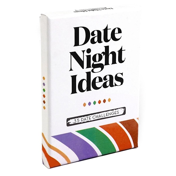 Date Night Box - Skrapelodd-leketøy med spennende date-idéer for par: Kjæreste, Kjæreste As Shown