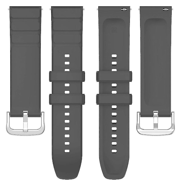 Myk håndleddsreim for GTR 4 Sport Anti-ripesmartklokke stropp sløyfe-armbånd Gray