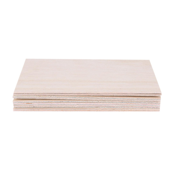 50 stk Balsa træplader træplade 150 x 100 x 2 mm til husskibshåndværk Model gør det selv