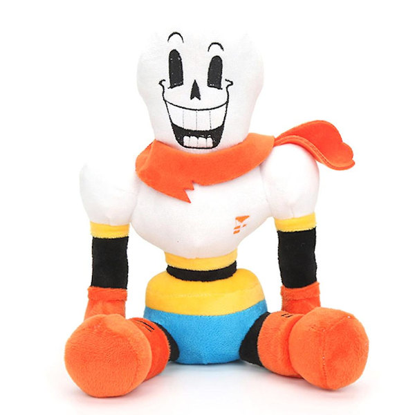 Undertale-Papyrus plysjleker utstoppede dukkeleker pute cosplay dukke gaver til barn