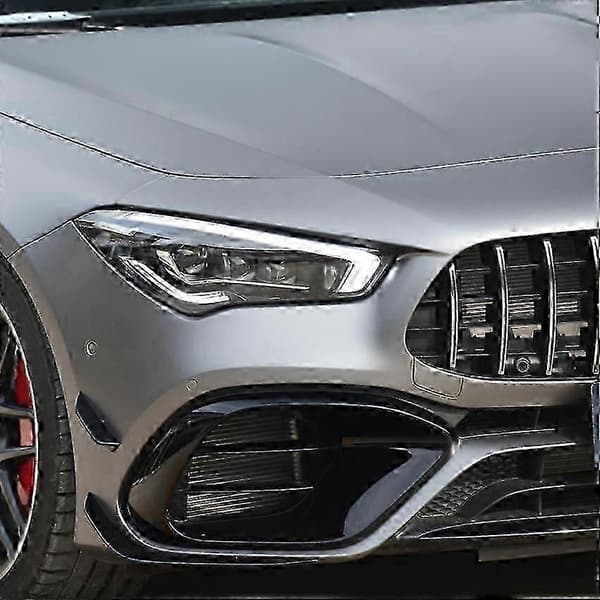Frontspoiler til CLA45 AMG C118 2020-2021 sort højglans