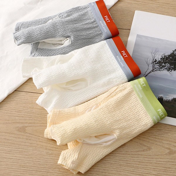 Naievear Miesten Boksikkarit Elefantti Nenä Bulge Pouch Keski-vyötärö Antiseptinen Pehmeä Hengittävä Kosteutta Poistava Elastinen Kirjainpainatus Miesten Alusvaatteet Skin L