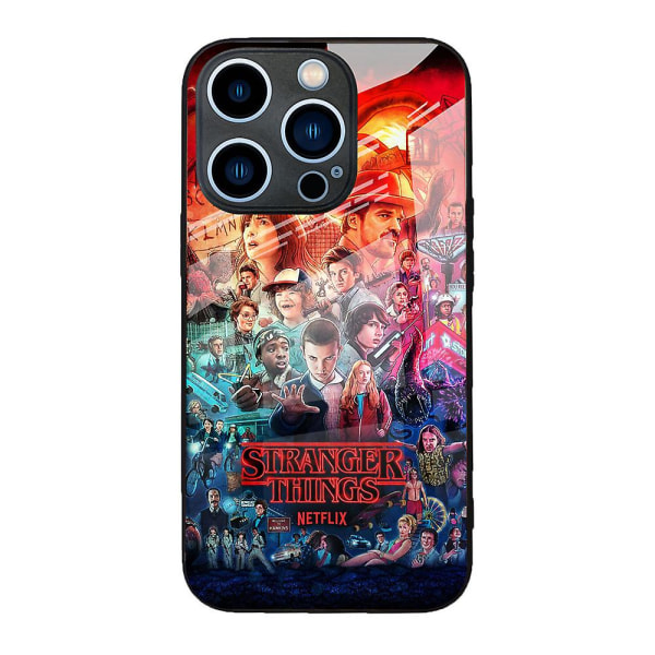 Stranger Things phone case cover iPhonelle 11 12 13 B(For 12)