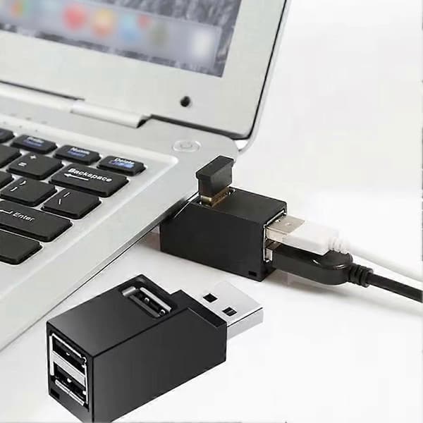 USB2.0 3.0 Type-C Multi-grensesnitt HUB Hub Splitter black USB2.0