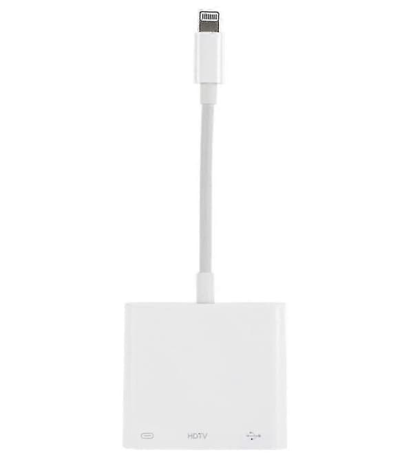 Lightning til OTG Digital AV-adapter, Lightning til HDMI+USB-konverter