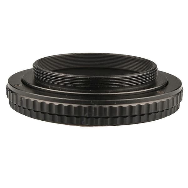 M42 til M42 10mm-15.5mm Justerbar Fokuserende Helicoid Makro Rør Linseadapter (Kobberkerne) Svart