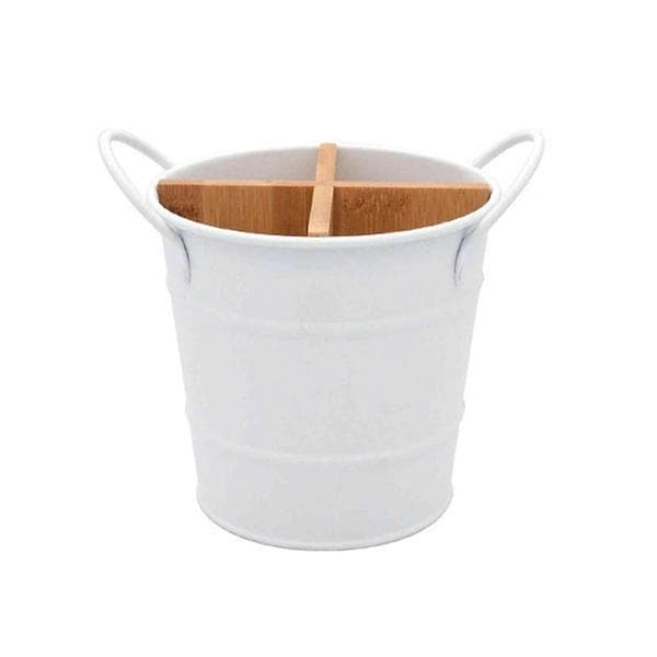 Spisepindeholder Multifunktionel Ruminddelt Spisepindeopbevaringsstativ Spisepindeholder med Ruminddelt Organizer