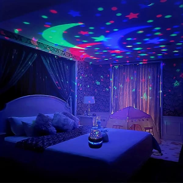 Led Stjärnnattlampa för sovrum Vuxna Trendig heminredning Avkopplingsutrymme Star Light