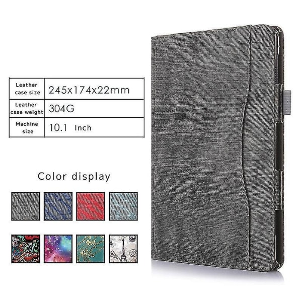 Cover Lenovo Tab M10 10.1 Tb-x605l ohuelle taitettavalle jalustalle Flip Case Pu Cover Lenovo Tab P10 Tb-x705l 10.1 tuuman koteloille Galaxy