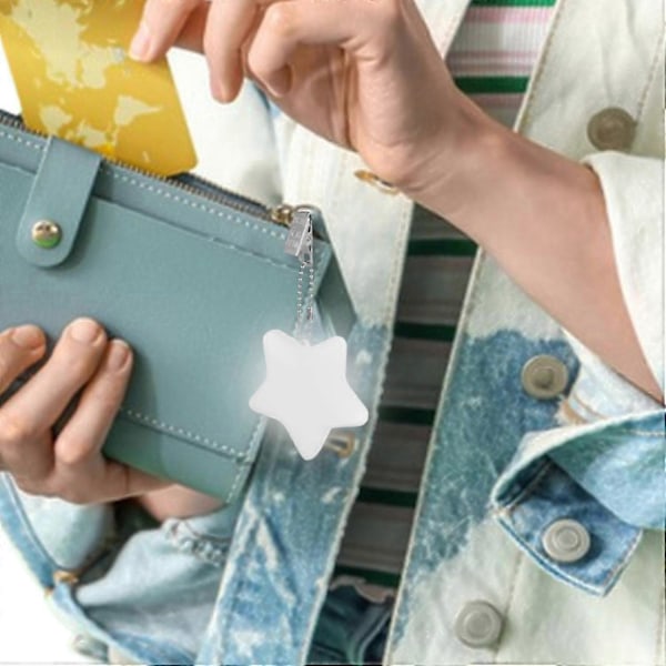Purse Glow Hjerte Lys Håndveske Lampe Dual-modus Design Kompakt Størrelse Bærbar Automatisk Sensor Berøring H