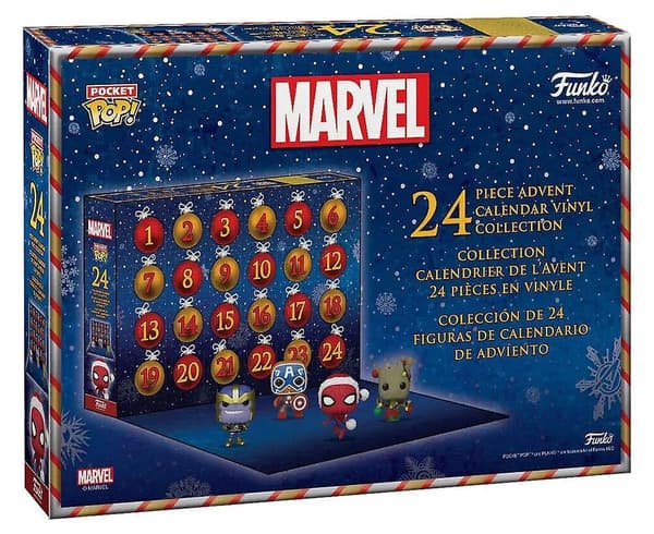 Pocket Pop julekalender Marvel Holiday 2023 - 24 minifigurer
