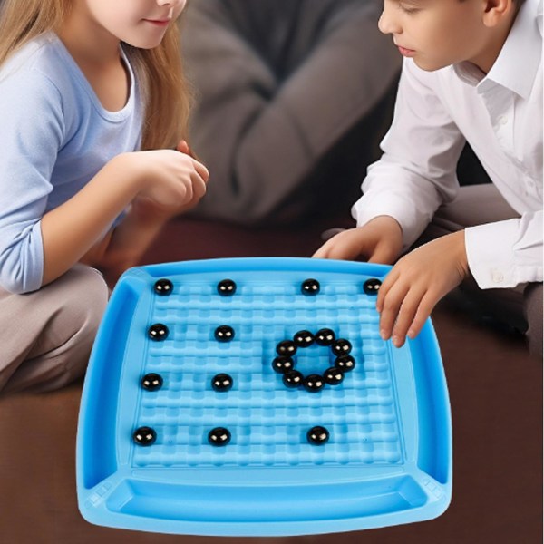 Magnetisk sjakkspill, magnetisk brettspill for flere spillere, magnetsjakk, interaksjonsspill mellom foreldre og barn