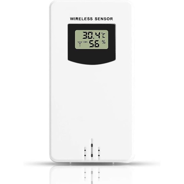 Værstasjonstilbehør, trådløs sensorprobe temperaturmonitor Utendørs erstatningssensor