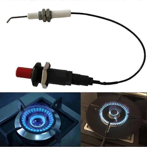 Universal Piezo Tænding Med Kabel Professionelt Bærbart Tændingstilbehør Til Grillovn
