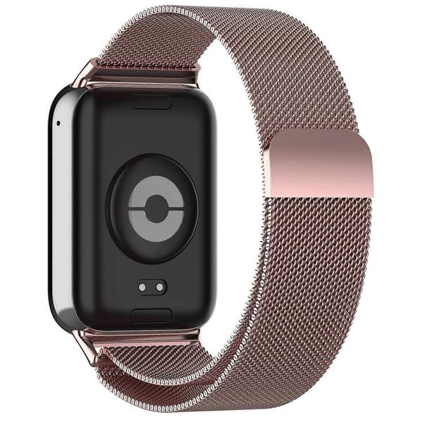Milan Magnetisk Rem til Xiaomi Smart Band 9 Pro / 8 Pro Pink